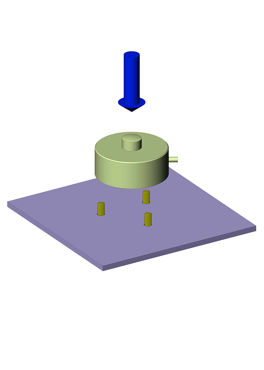 RSB1Button Load Cell for Compression
