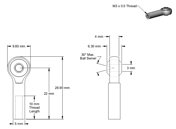 M3-F Rod End